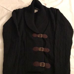 Autumn Cashmere black sweater